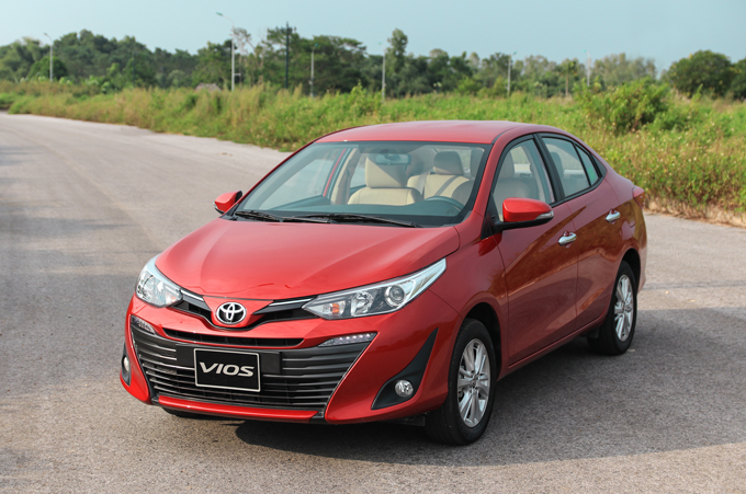 Toyota Vios 2018 tại Hà Nội.